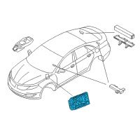 Genuine Lincoln MKZ Body Control Module 